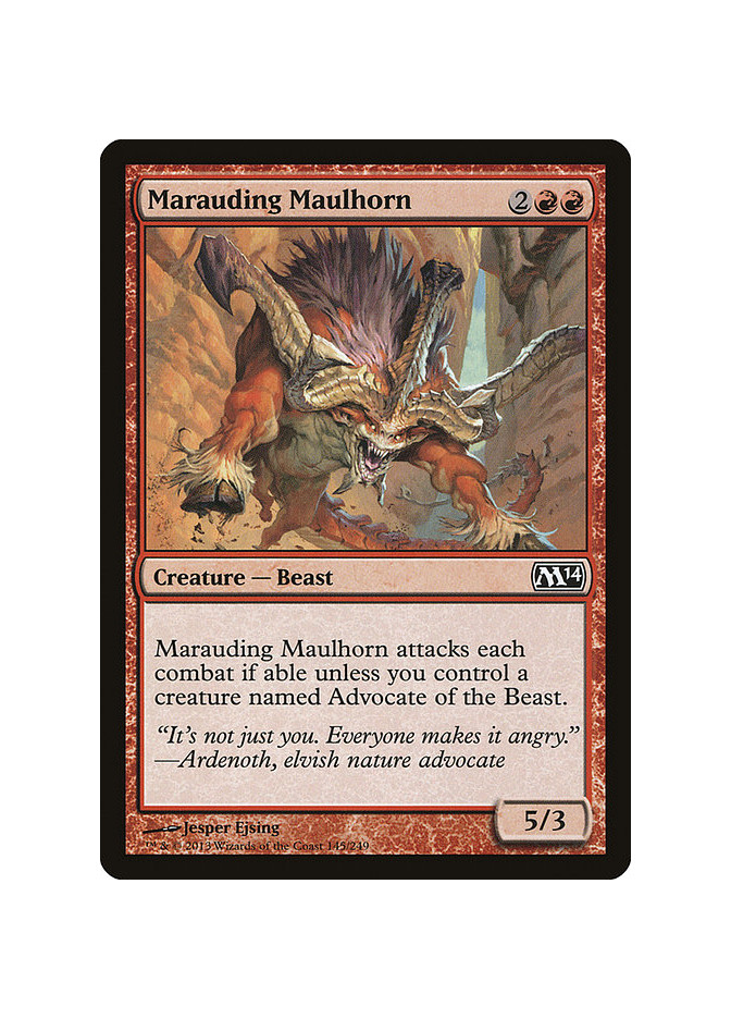 Marauding Maulhorn