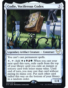 Codie, Vociferous Codex - Foil