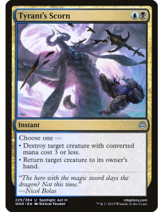 Tyrant's Scorn - Foil