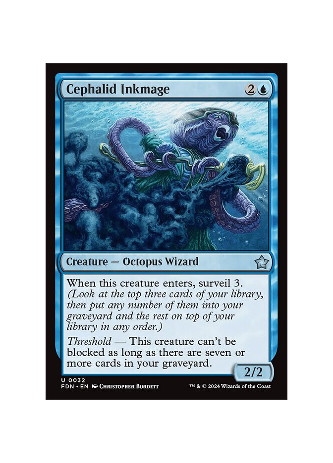 Cephalid Inkmage - Foil