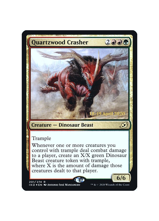 Quartzwood Crasher - Foil