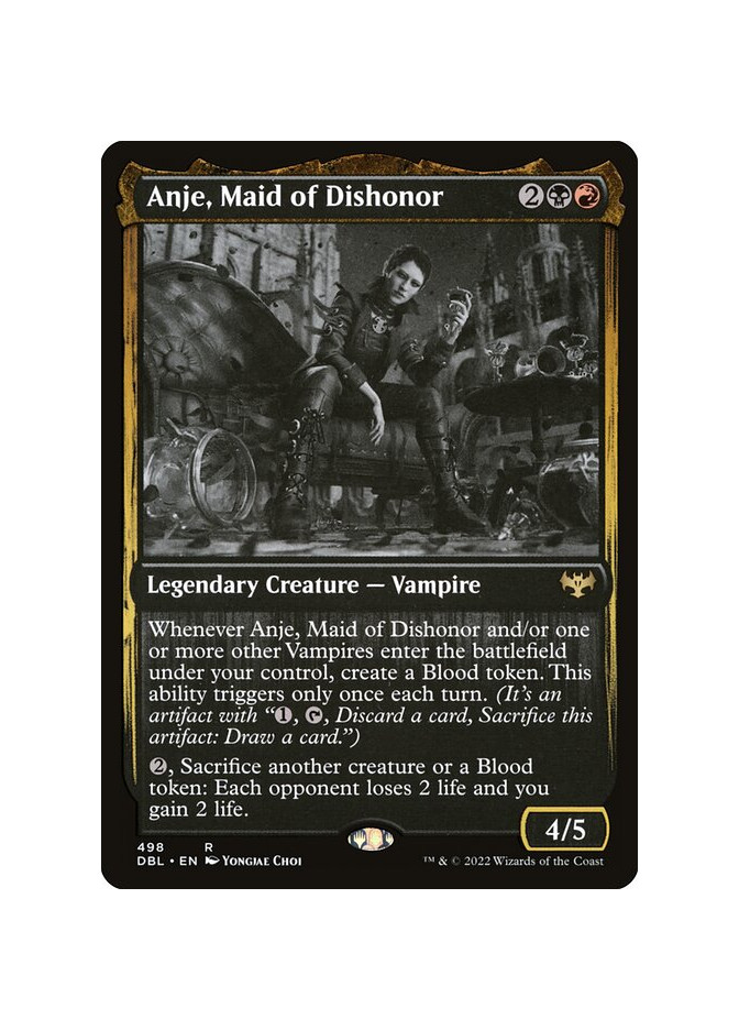 Anje, Maid of Dishonor