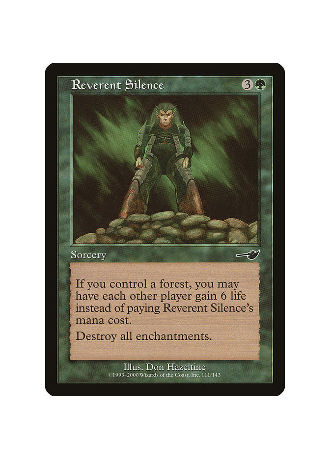 Reverent Silence - Foil