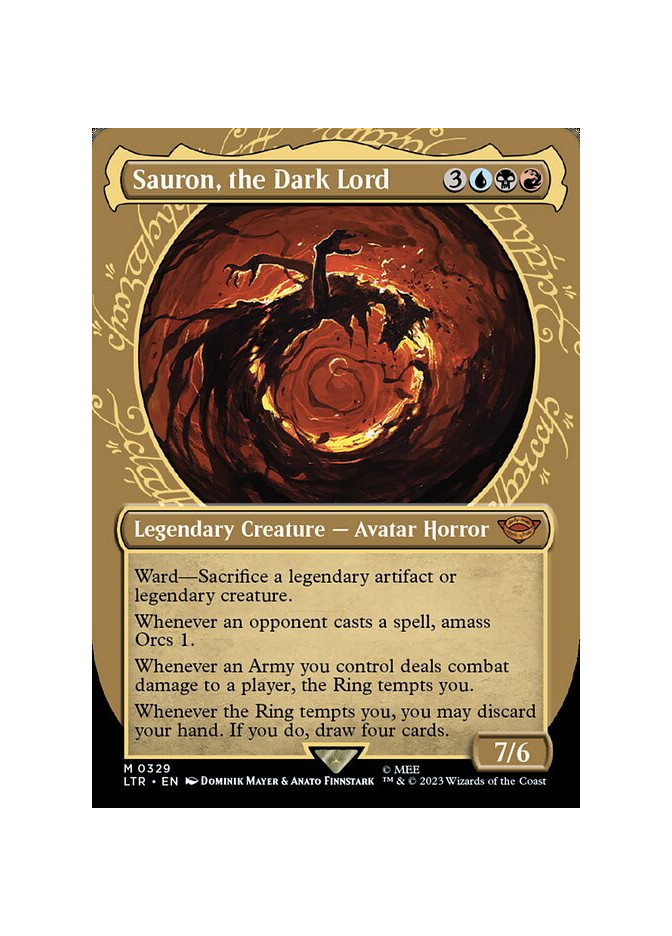 Sauron, the Dark Lord - Foil