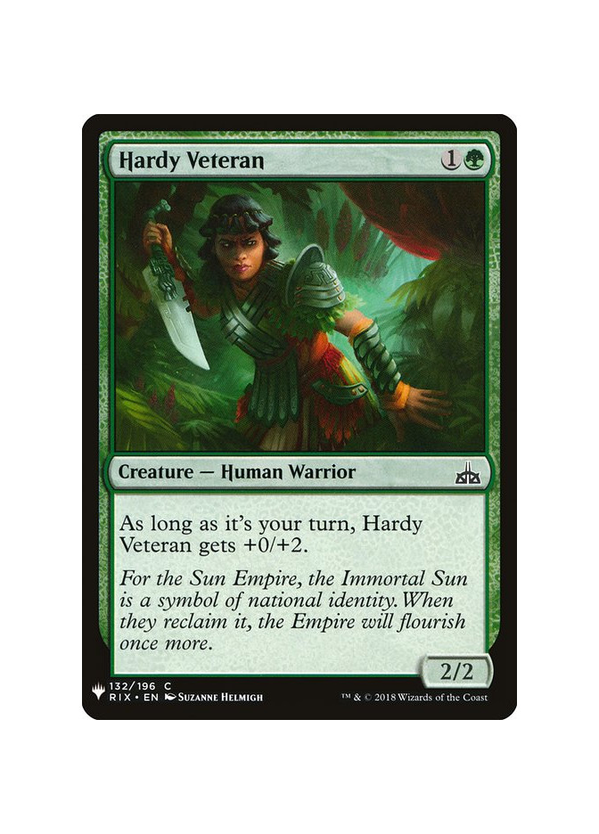 Hardy Veteran