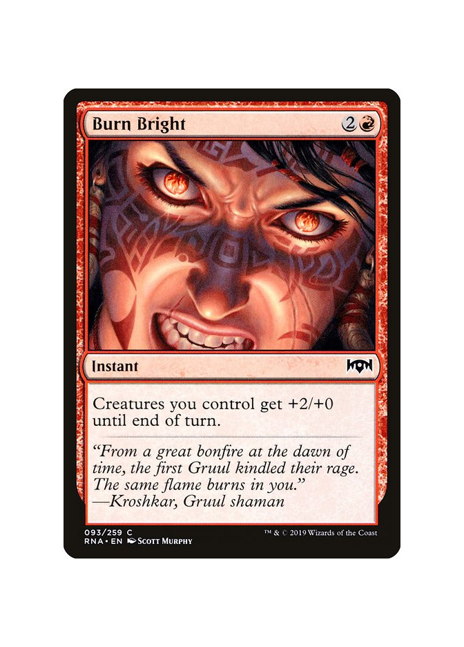 Burn Bright - Foil