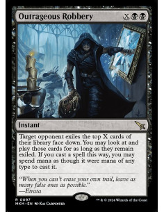 Outrageous Robbery - Foil