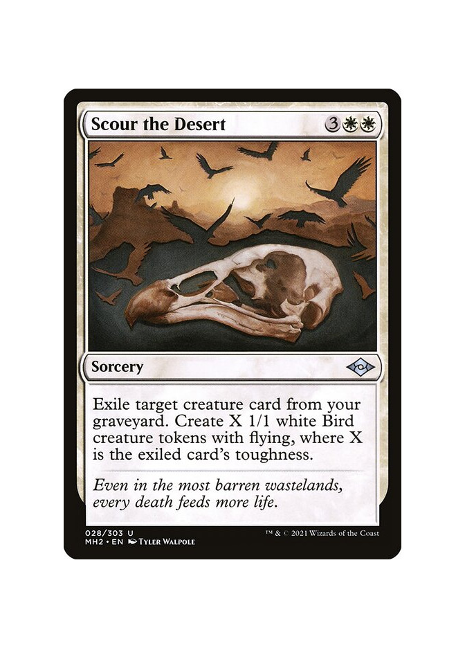 Scour the Desert - Foil