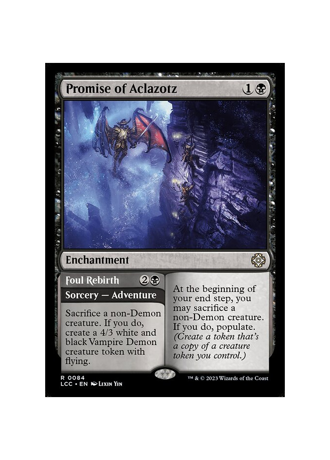 Promise of Aclazotz // Foul Rebirth