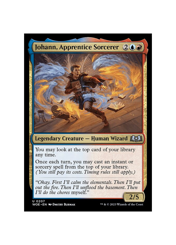 Johann, Apprentice Sorcerer - Foil