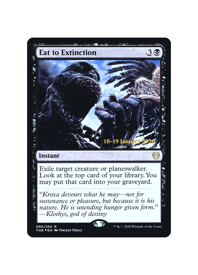 Eat to Extinction - Foil