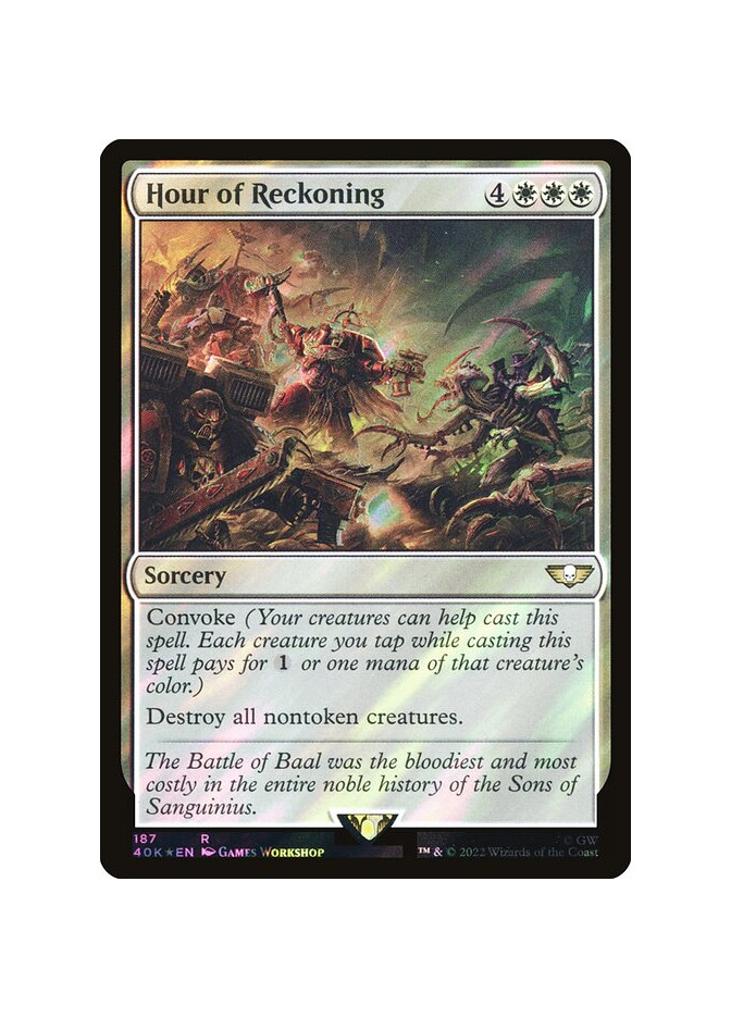 Hour of Reckoning - Foil