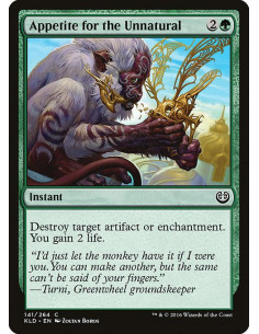 Appetite for the Unnatural