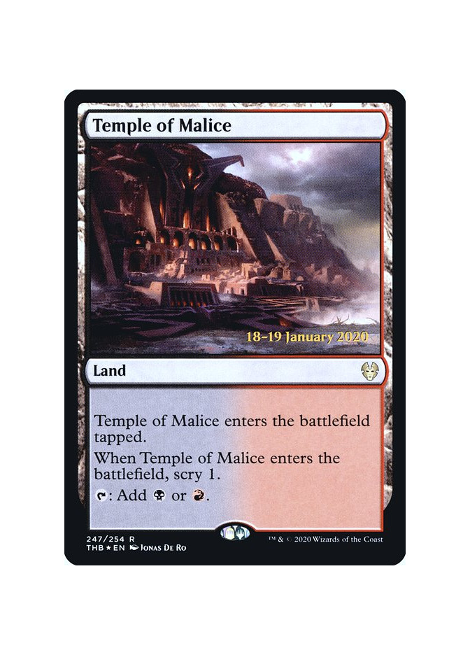 Temple of Malice - Foil