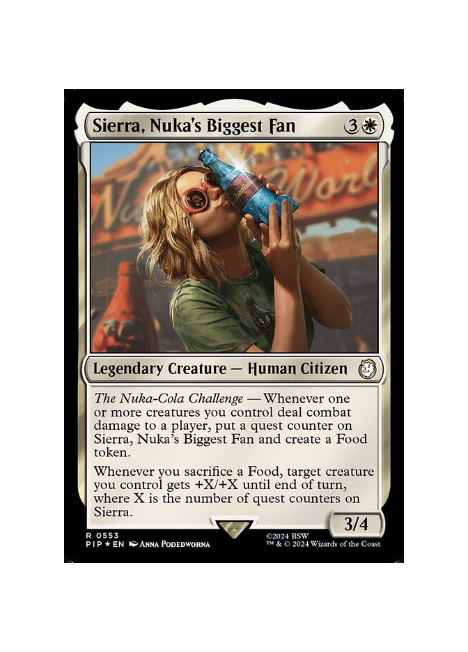 Sierra, Nuka's Biggest Fan - Foil