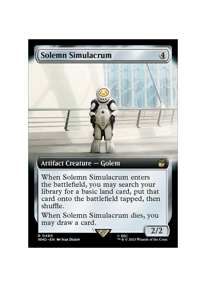 Solemn Simulacrum - Foil