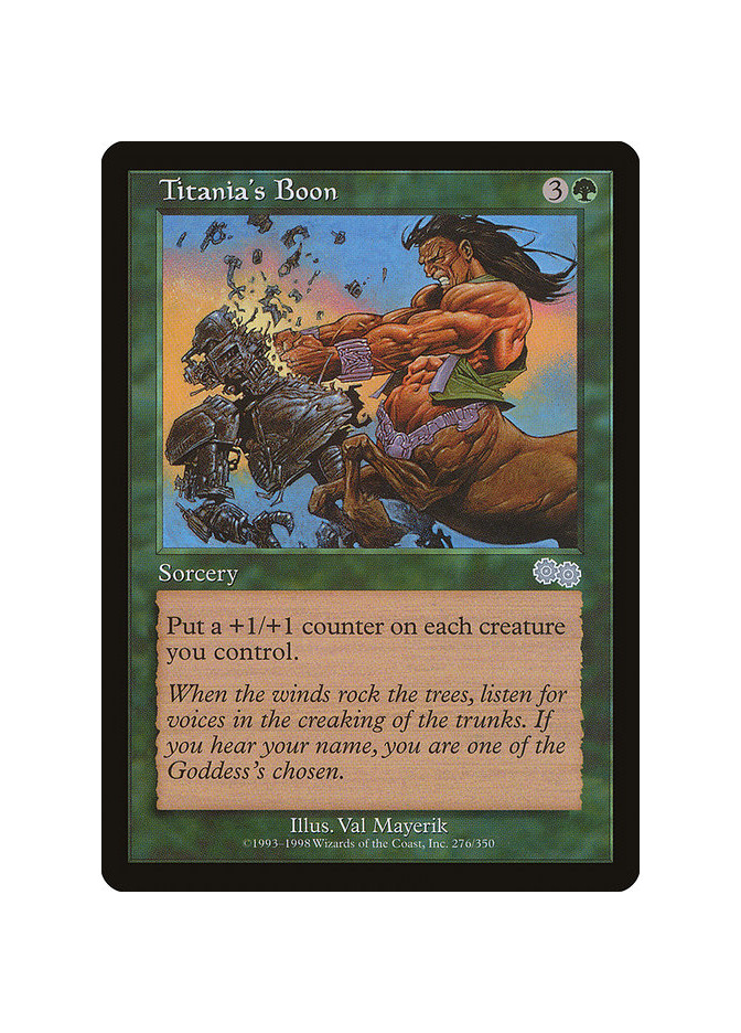 Titania's Boon
