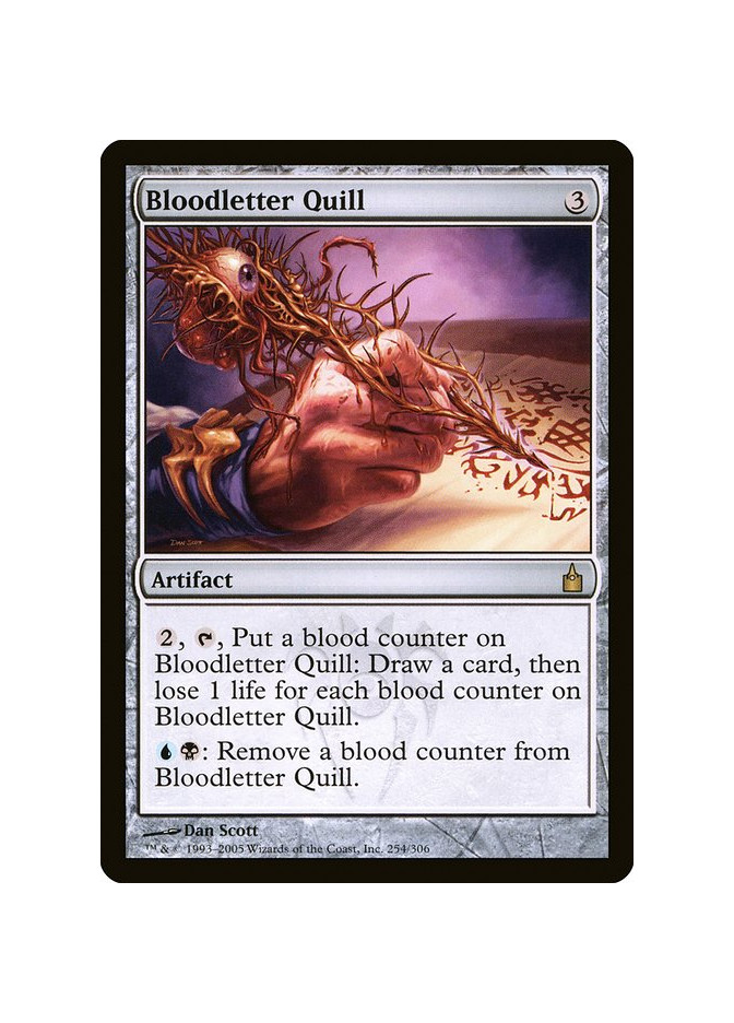 Bloodletter Quill - Foil