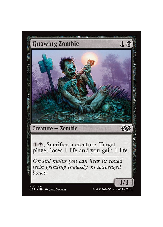 Gnawing Zombie