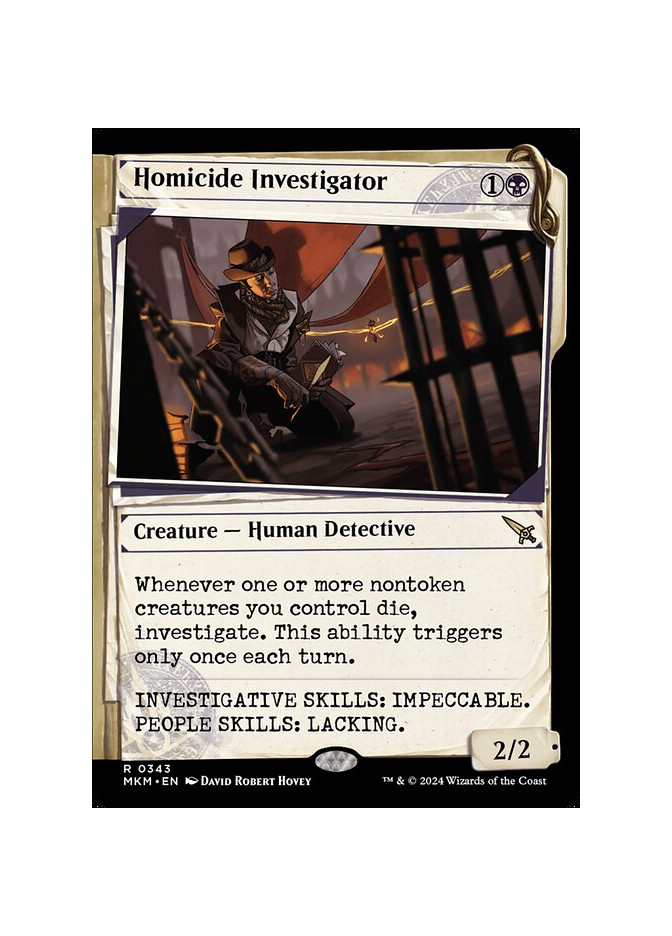 Homicide Investigator - Foil