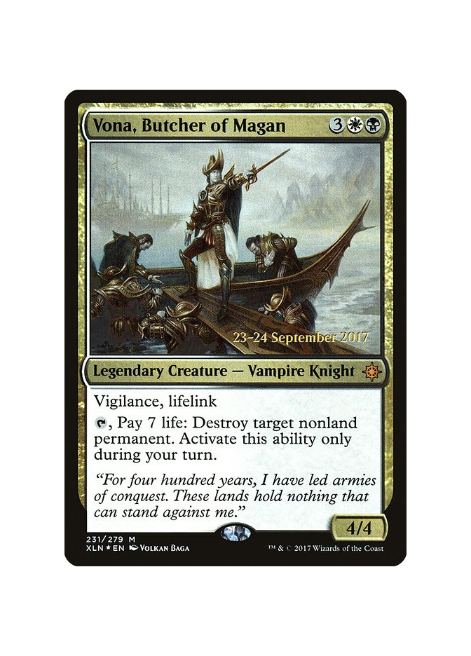 Vona, Butcher of Magan - Foil