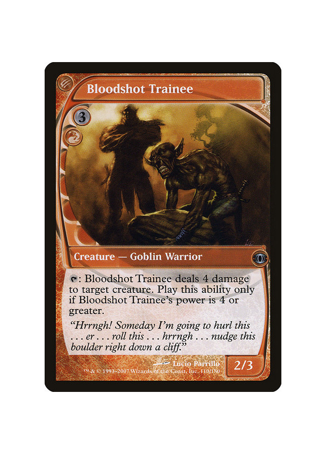 Bloodshot Trainee - Foil