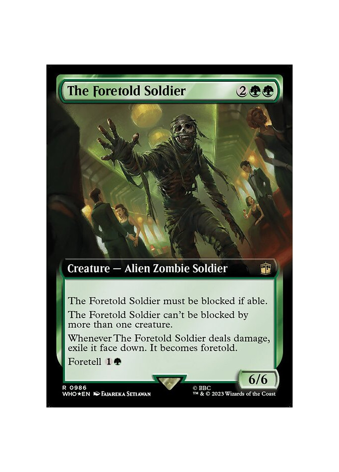 The Foretold Soldier - Foil