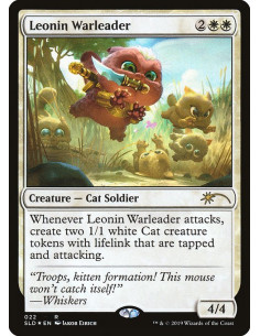 Leonin Warleader - Foil