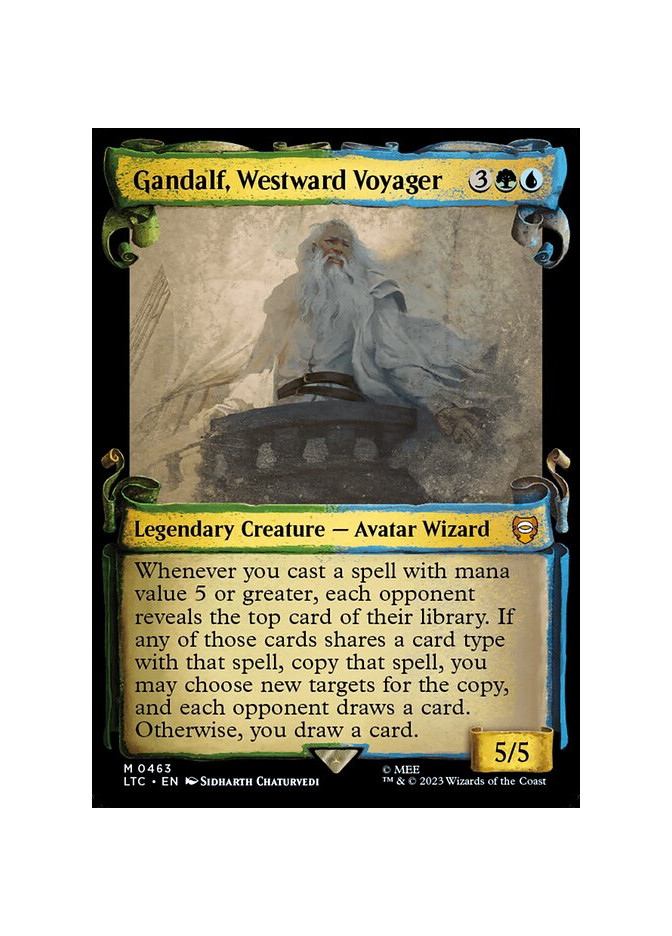 Gandalf, Westward Voyager