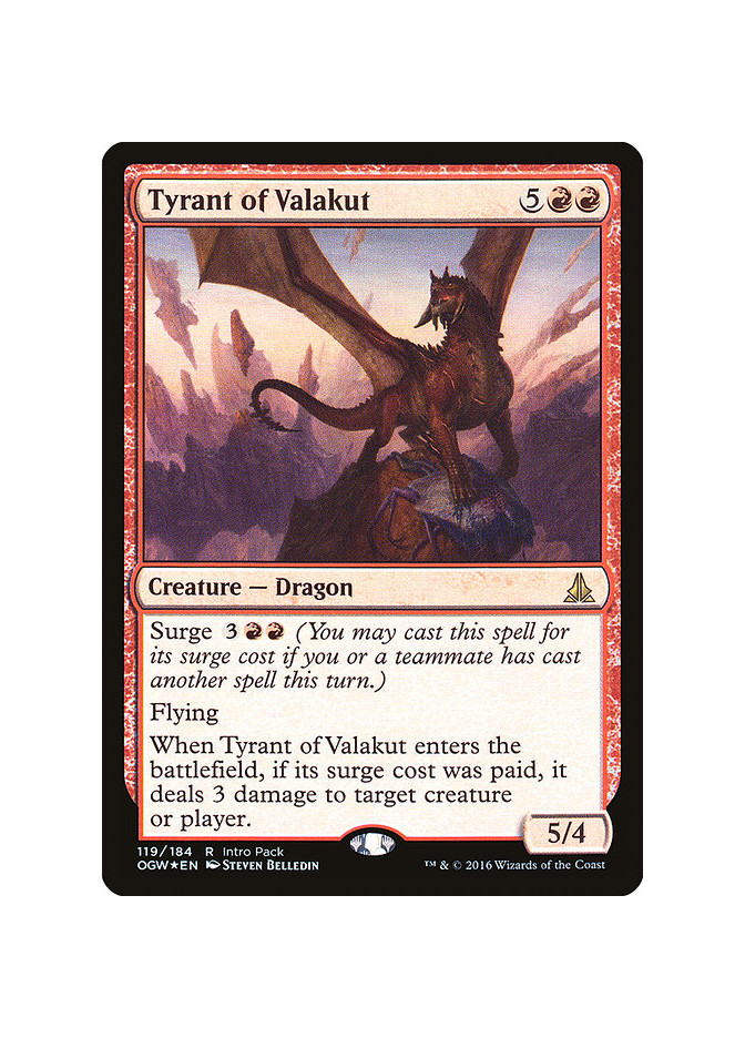 Tyrant of Valakut - Foil