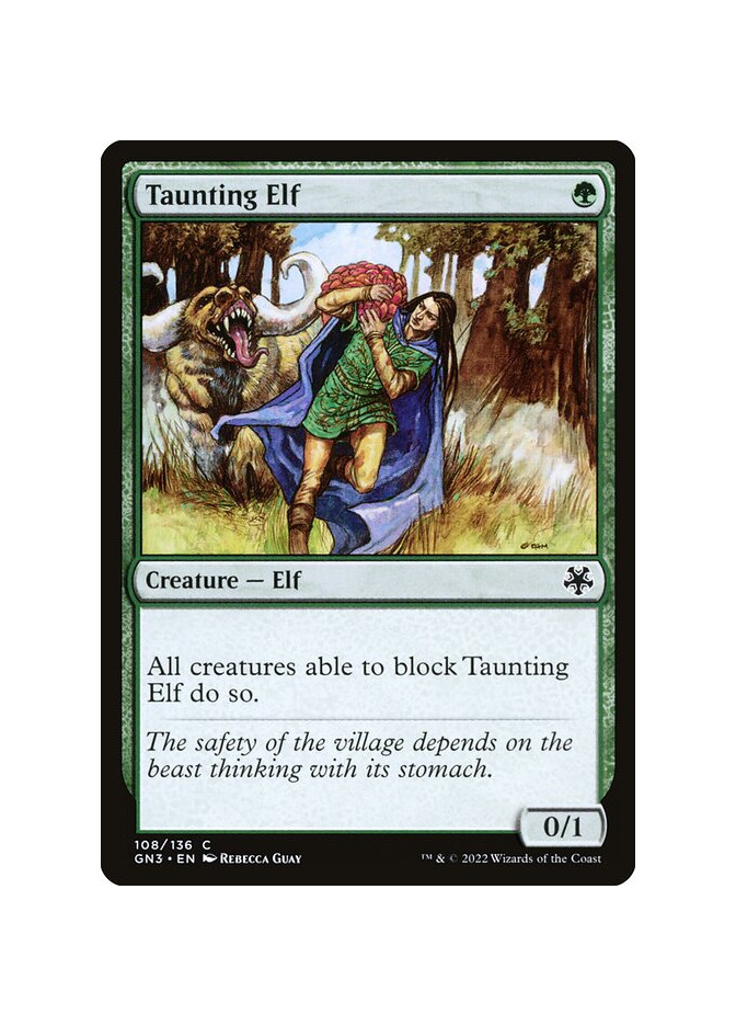 Taunting Elf