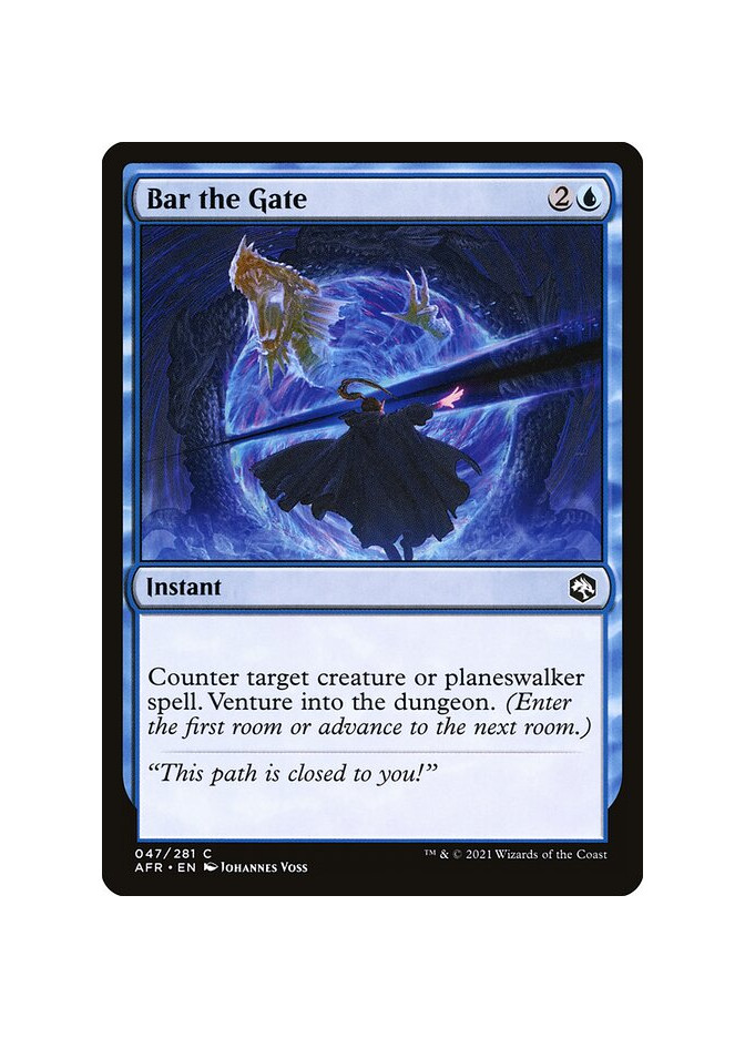 Bar the Gate - Foil