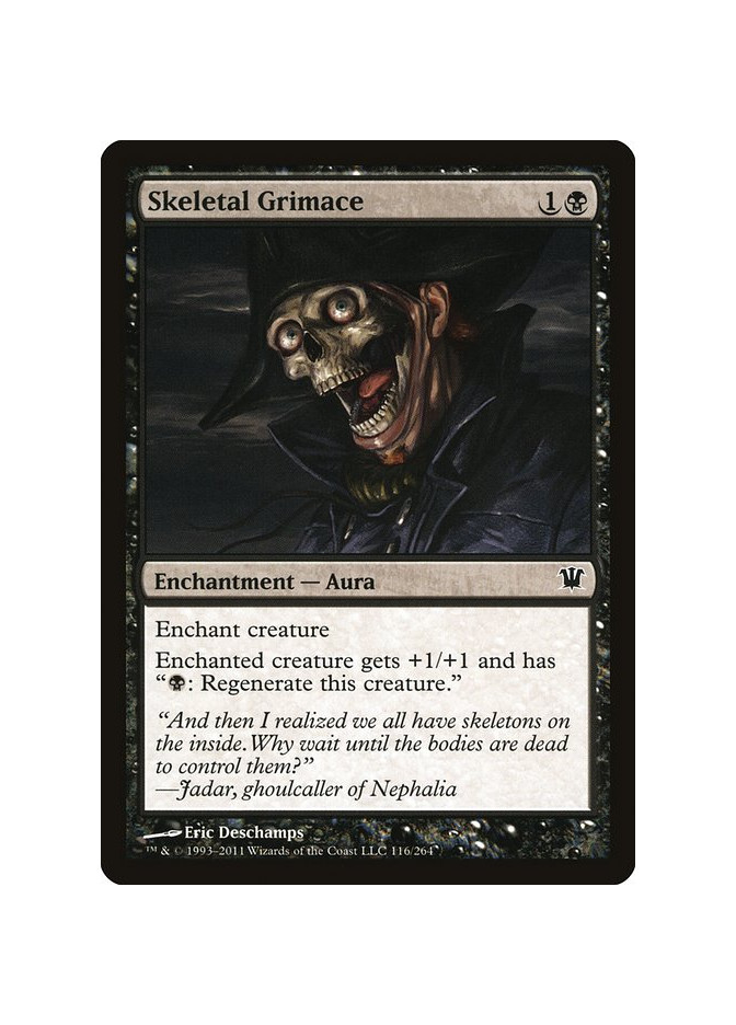 Skeletal Grimace - Foil