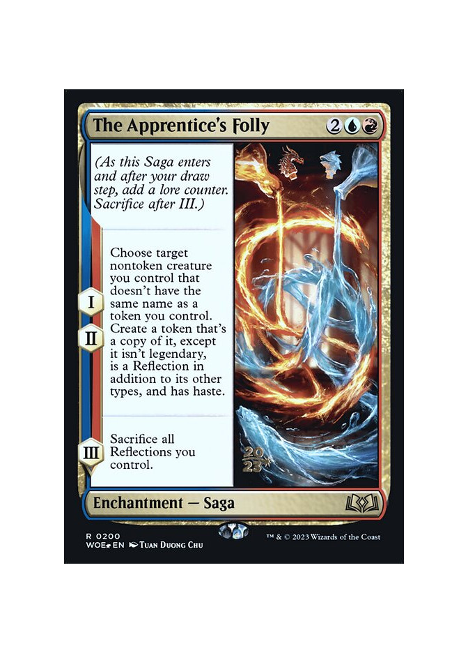 The Apprentice's Folly - Foil