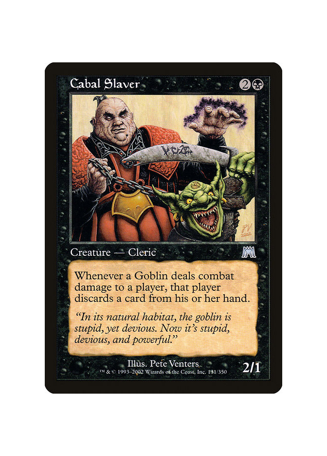 Cabal Slaver