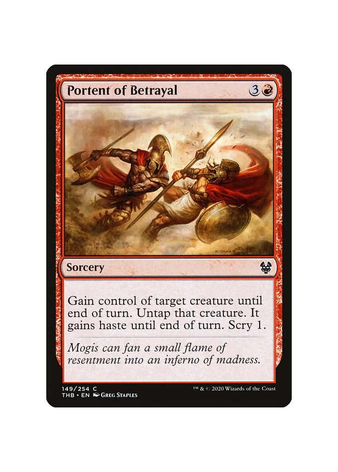 Portent of Betrayal