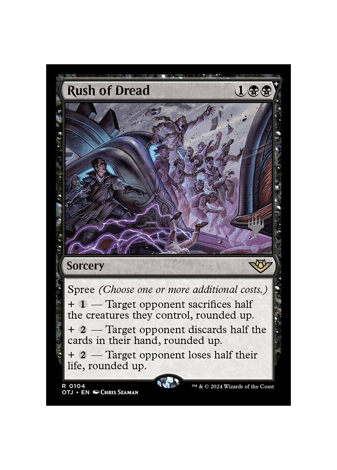 Rush of Dread - Foil