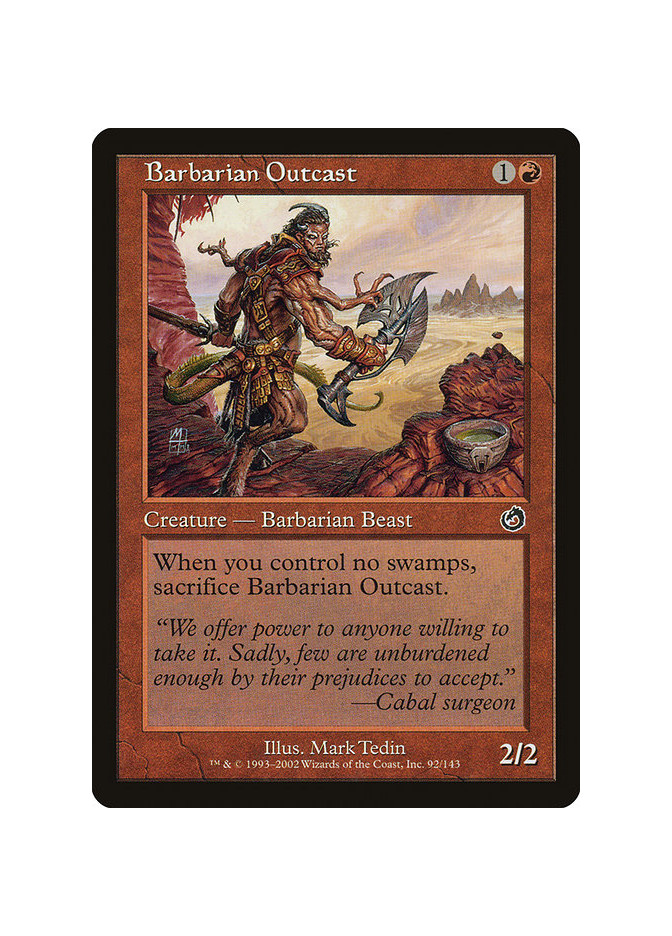 Barbarian Outcast