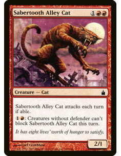 Sabertooth Alley Cat