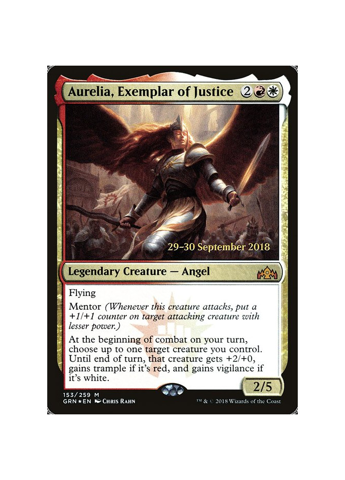 Aurelia, Exemplar of Justice - Foil