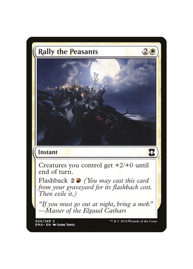 Rally the Peasants - Foil