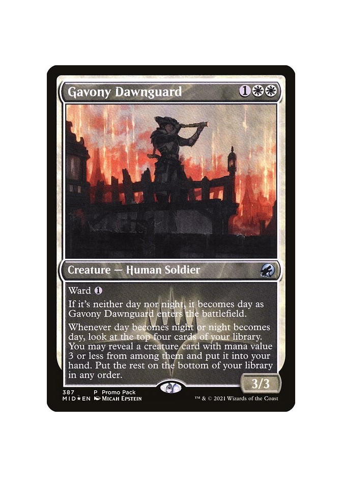 Gavony Dawnguard - Foil