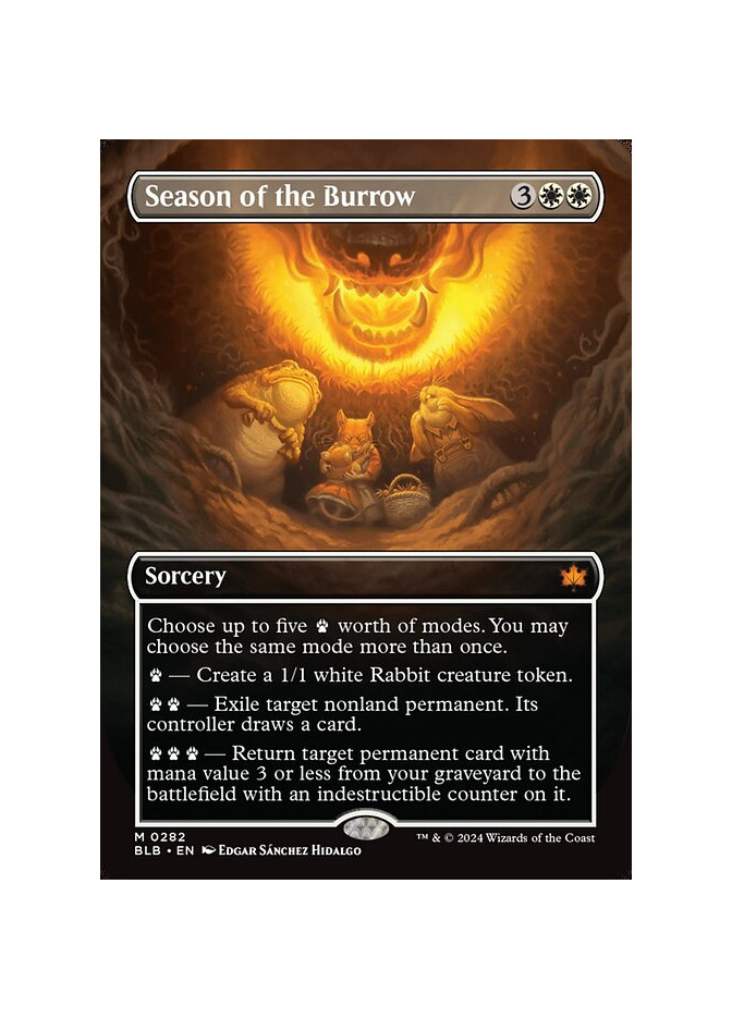 Season of the Burrow