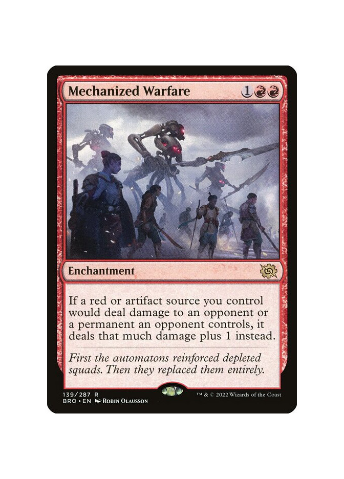 Mechanized Warfare - Foil