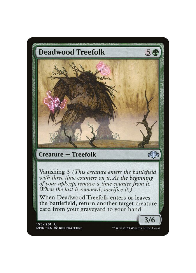Deadwood Treefolk - Foil
