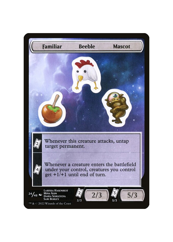 Familiar Beeble Mascot
