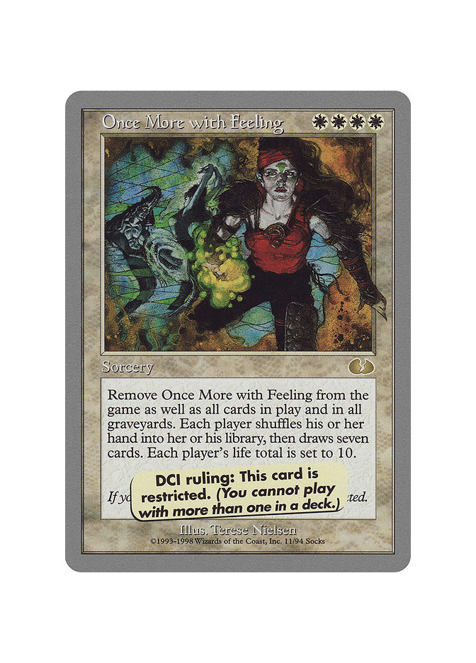 Once More with Feeling