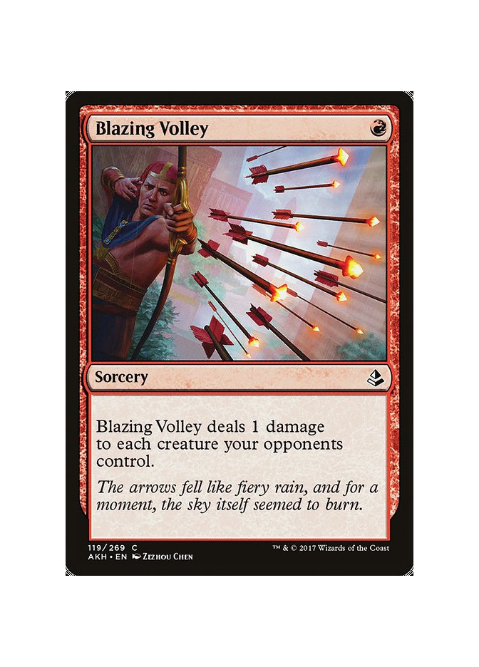 Blazing Volley - Foil