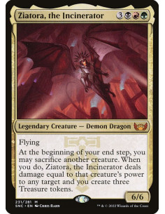 Ziatora, the Incinerator - Foil