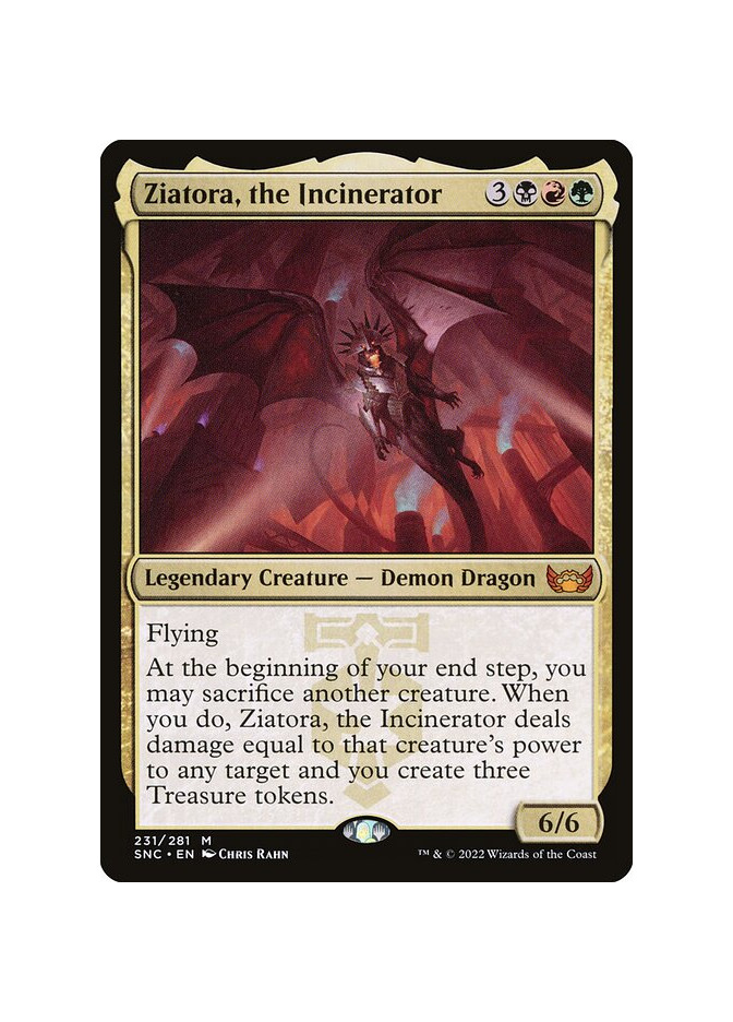 Ziatora, the Incinerator - Foil